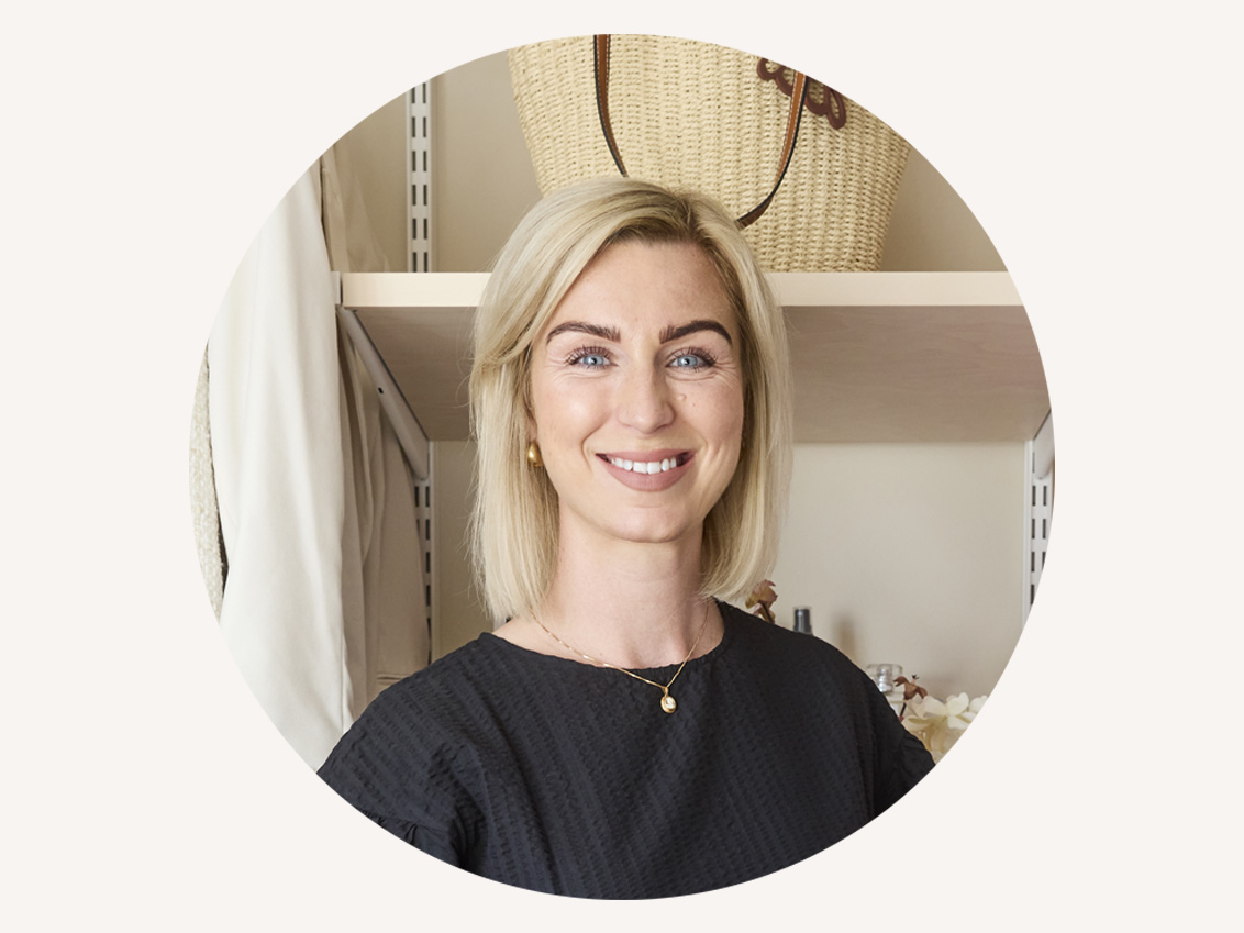 Frida Swanson, förvaringsexpert på Elfa.