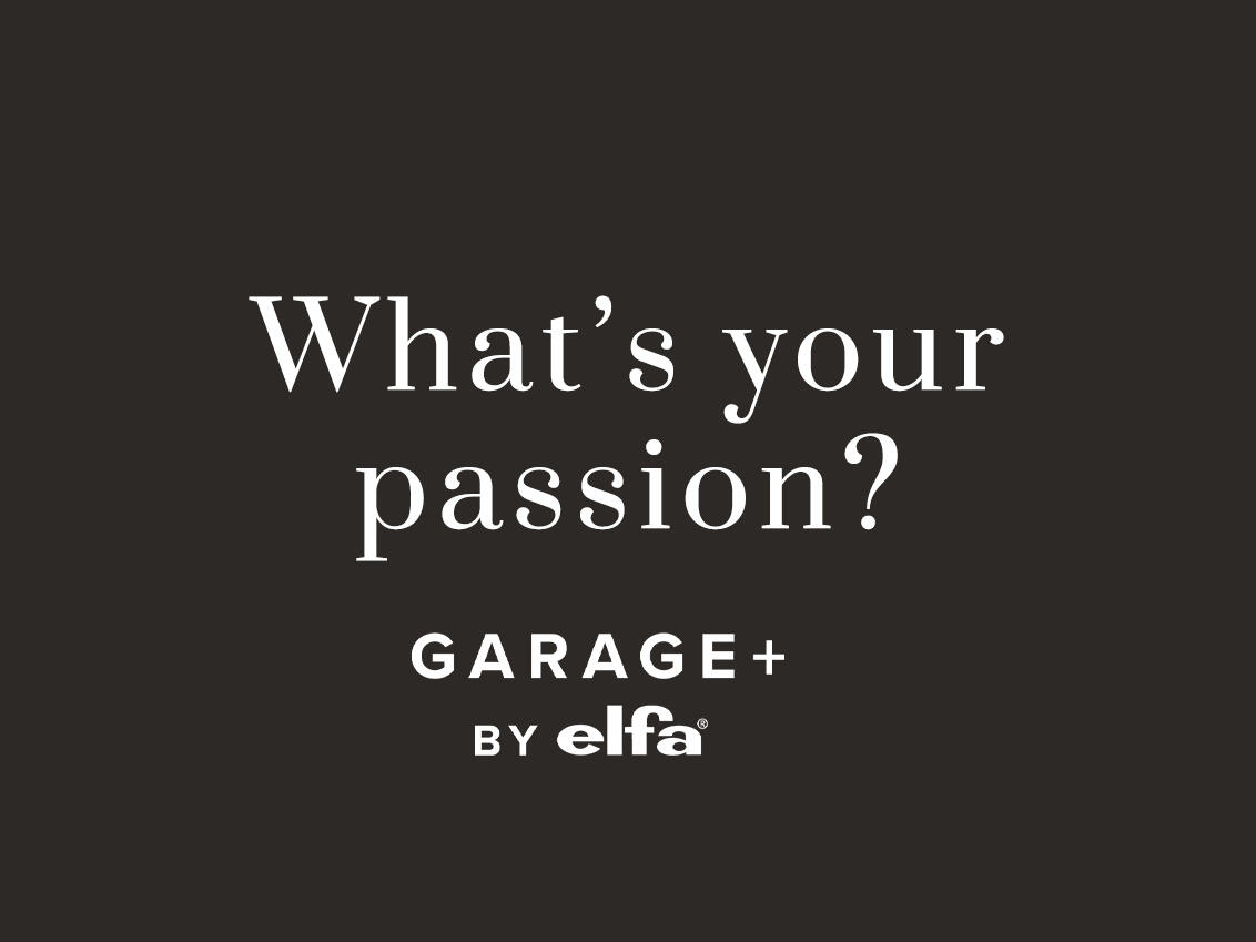 Musta tausta valkoisella tekstillä, mikä on intohimosi?