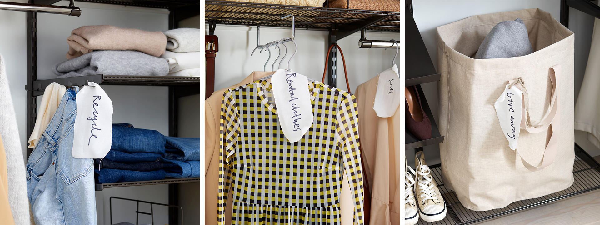 Oppbevaring av klær