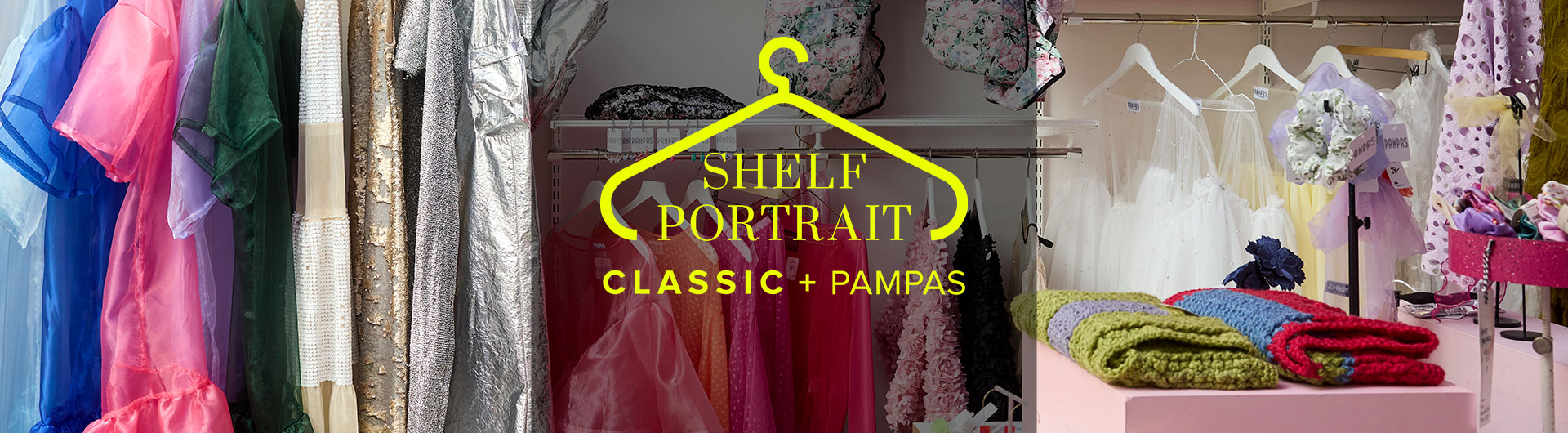Pampas butik med förvaringssystemet Classic By Elfa.