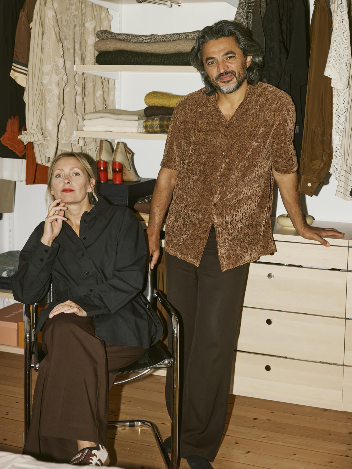 Hemma hos Emma och Saif 