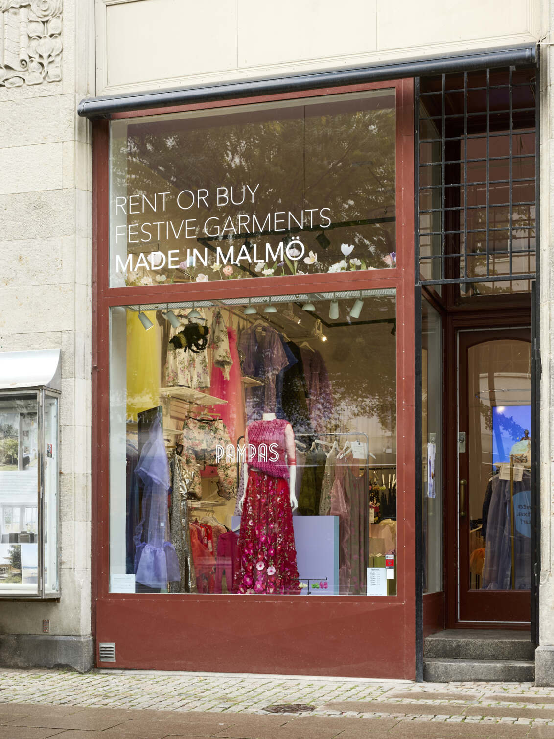 Pampas butik i centrala Malmö.