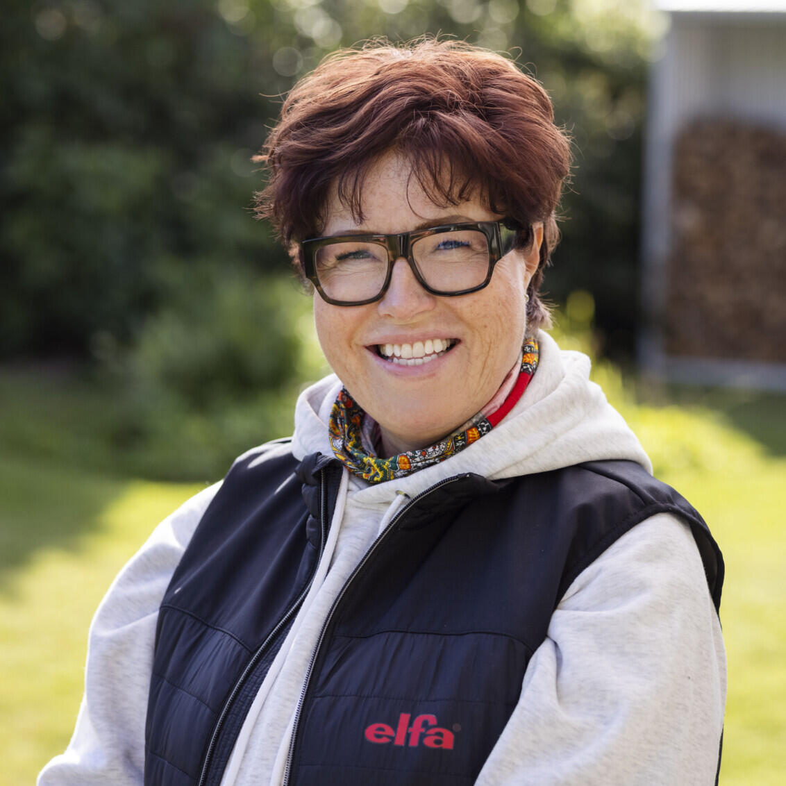 Elfas’ storage expert Christine Dalman.