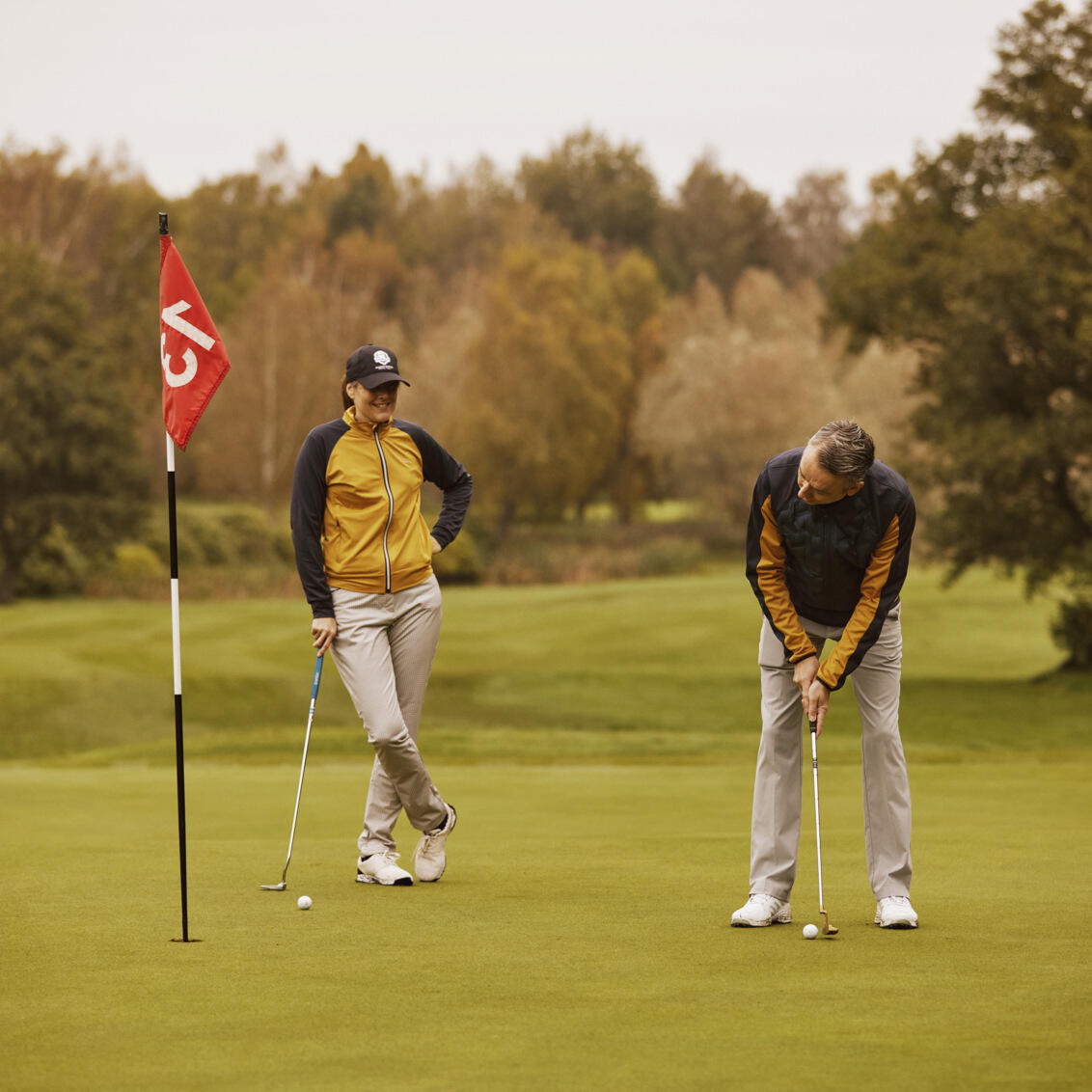 The golf passion needs storage for the golf club