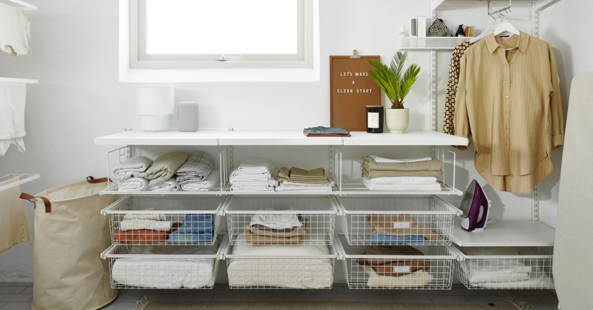 Closetmaid Laundry Room Organizer Laundry Room Organization For Under