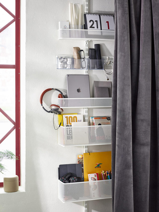 On door storage: inspiration for storing small items