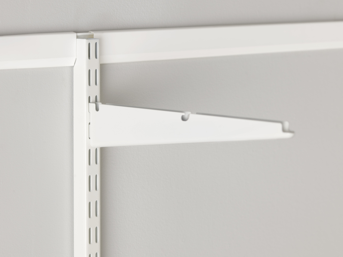 Top track, standard and bracket from Classic by Elfa.