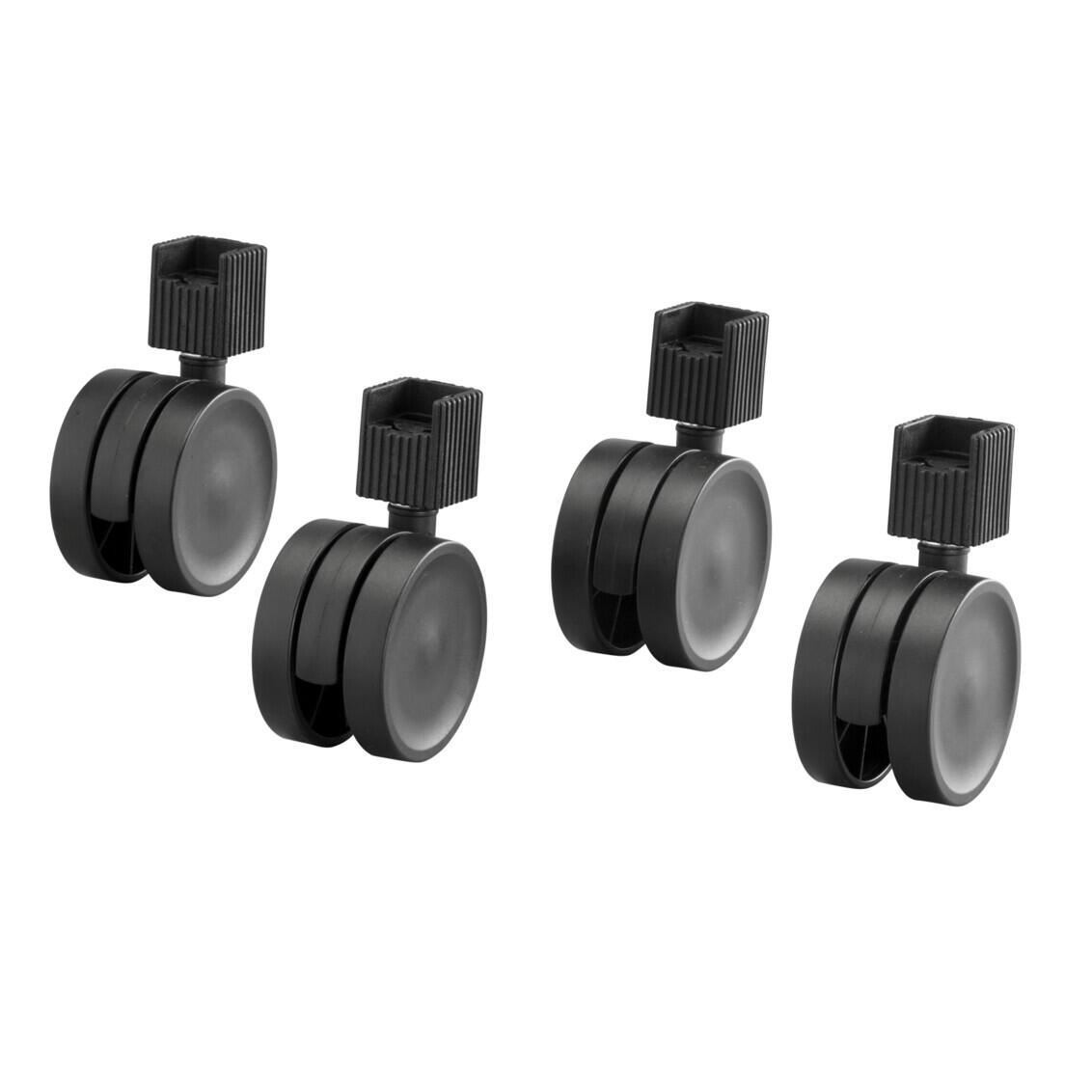 Hjul til bagasjebrett.