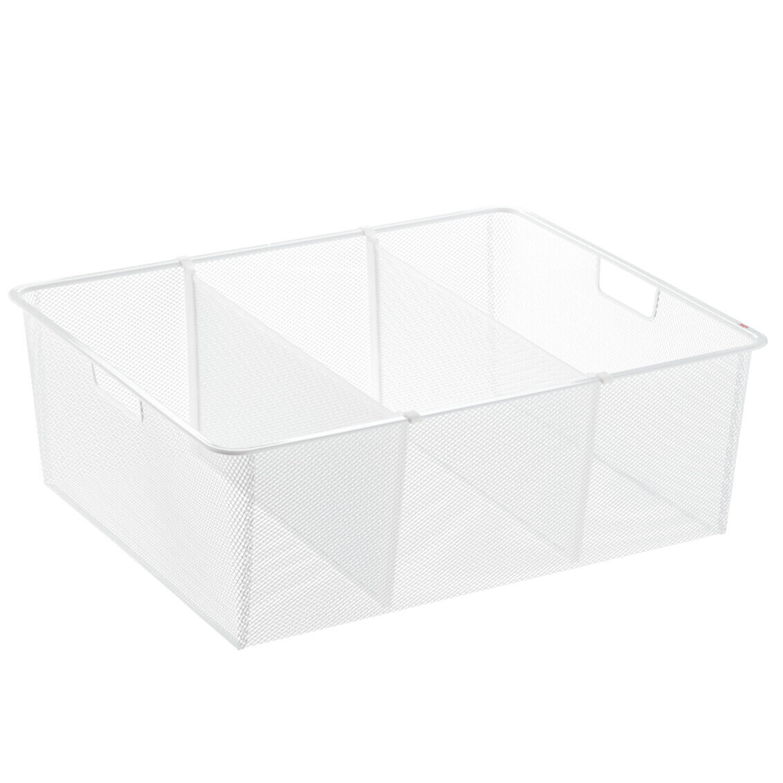 Respaldo de malla con divisores.