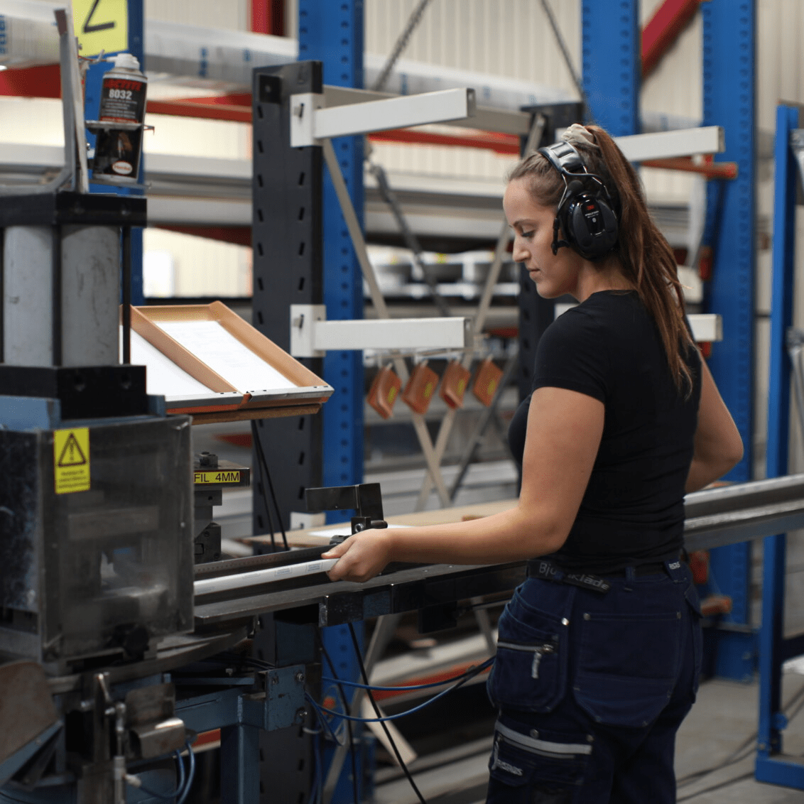 Pracownicy firmy Elfa.