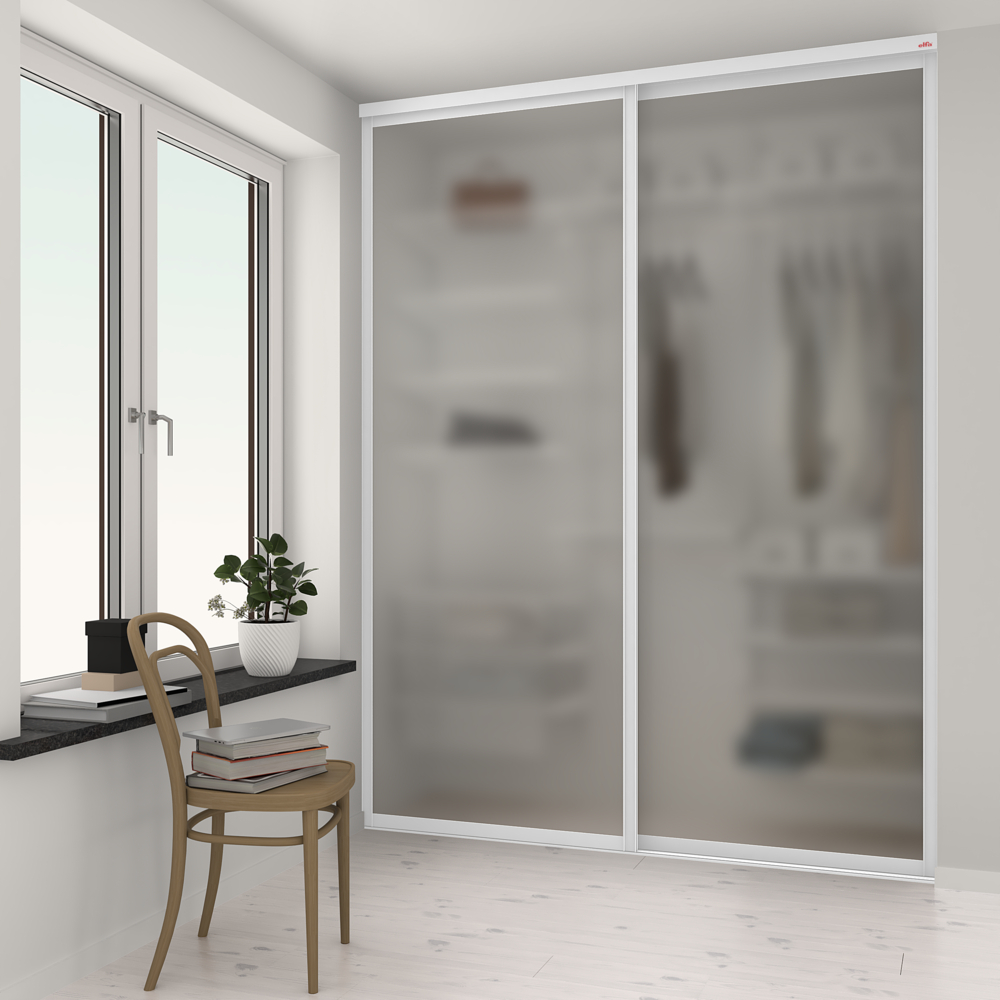 /-/media/qbank/product-image---sliding-door/artic_plain_frame_white_filling_50020_frostedtemperedglass_bedroom_3d.ashx