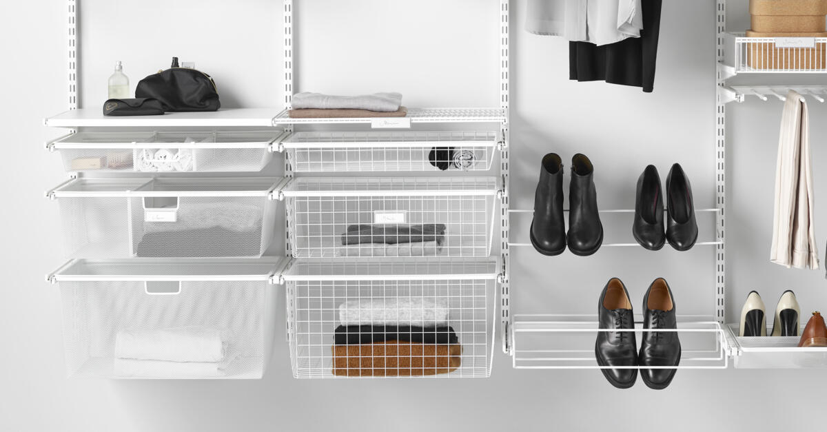 Topphängt förvaringsfunktioner Elfa