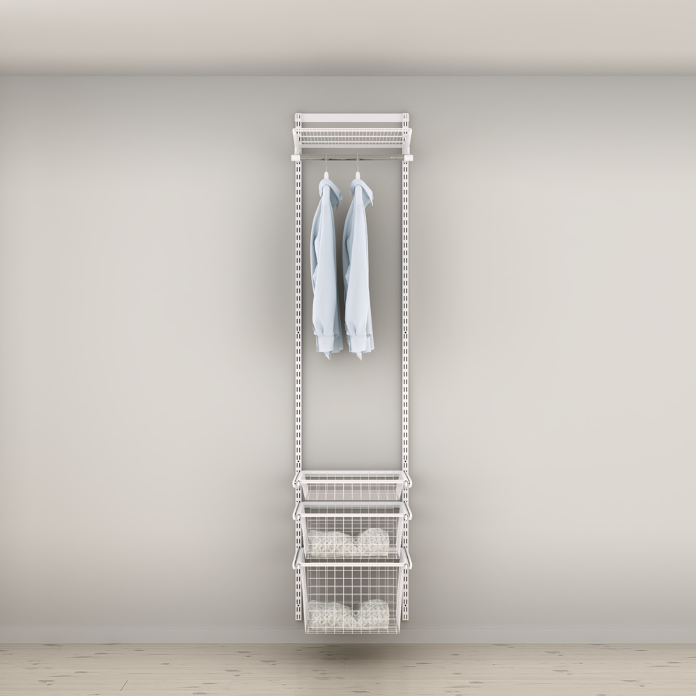 Šatní skříň Classic Bílá OPT 13 Main Square