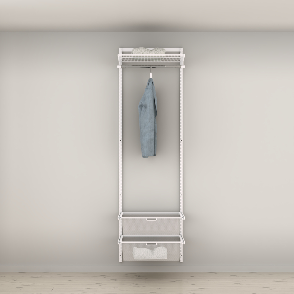 Šatní skříň Classic White Opt 15 Main Square