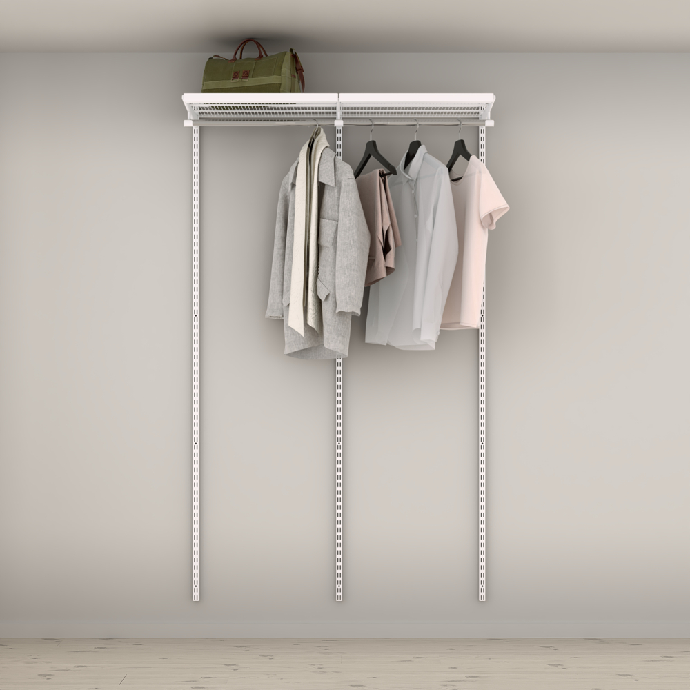 Dekorace šatního řešení Bílá opt 6 předních rekvizit čtvercových