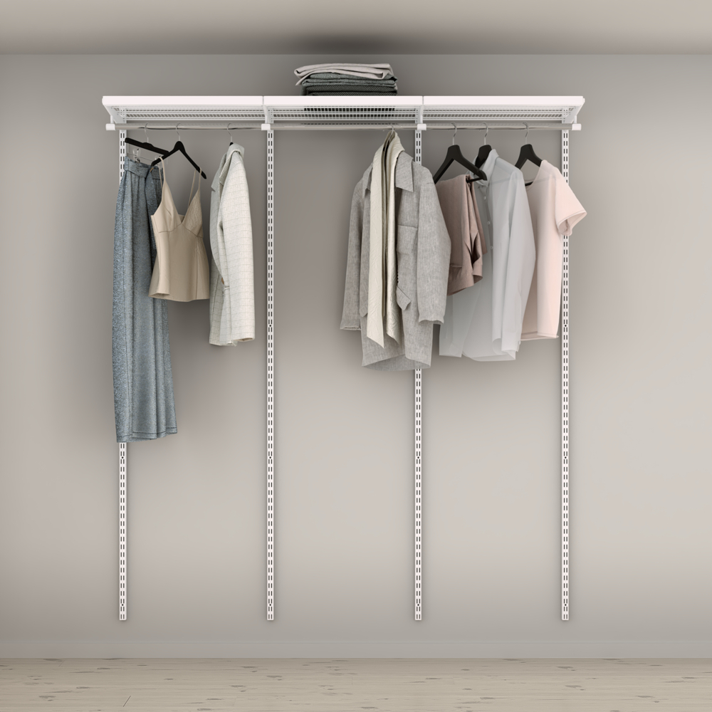 Šatní skříň Classic Graphite OPT 16 Přední podpěry čtvercové